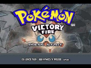 Pokemon Victory Fire GBA .
